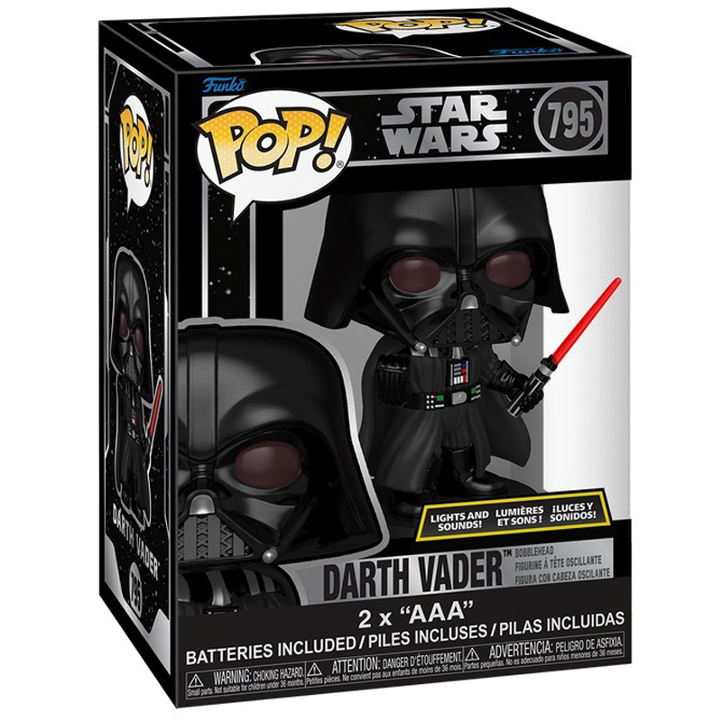 فانکو پاپ دارث ویدر با افکت نور و صدا Star Wars - Darth Vader (795) Lights and sound